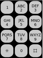 Le clavier du téléphone / Le clavier alphanumérique Captur20
