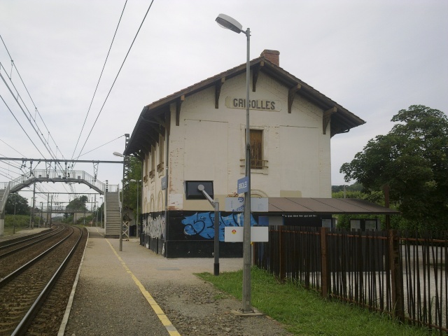 Pk 229,5 : Gare de Grisolles (82) 19072013