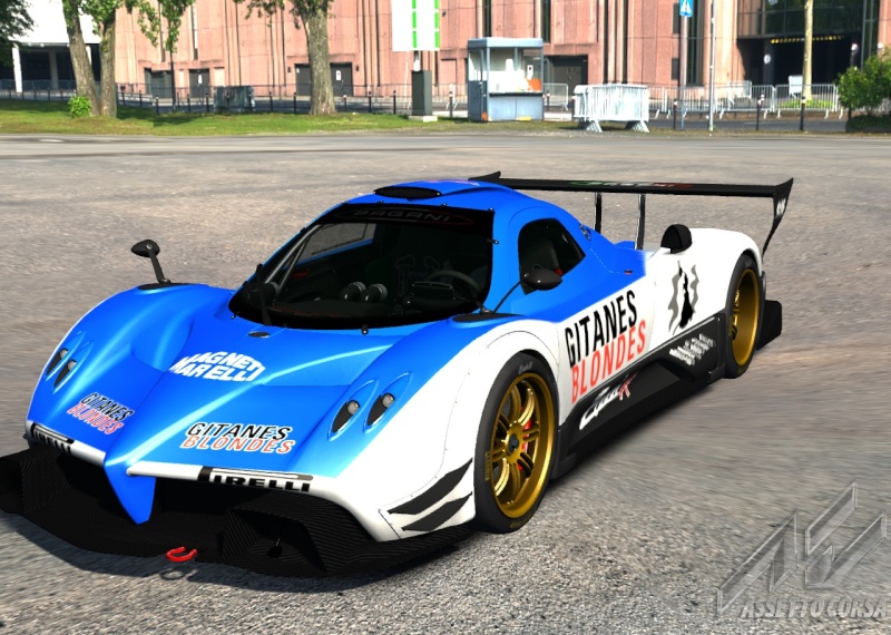 SKINS Pagani zonda R Ligier10