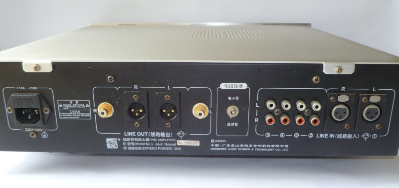 Jungson Class A Pre-Amplifier JA-2 (SOLD) P1060716