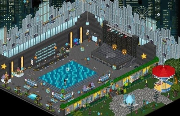 New Year Party Rooms Habbo 2014/2015 Scherm16