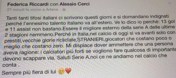  Milan, Alessio Cerci saluta col bilancio in negativo Scherm17