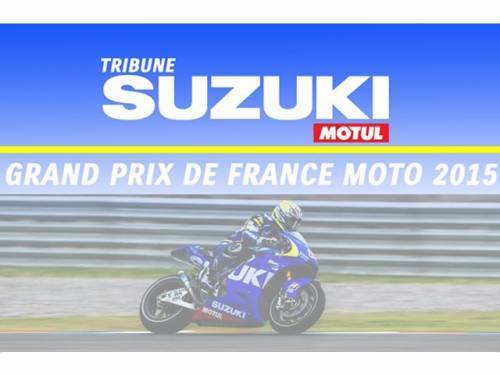 GP de France 2015 - Tribune Suz Affich10