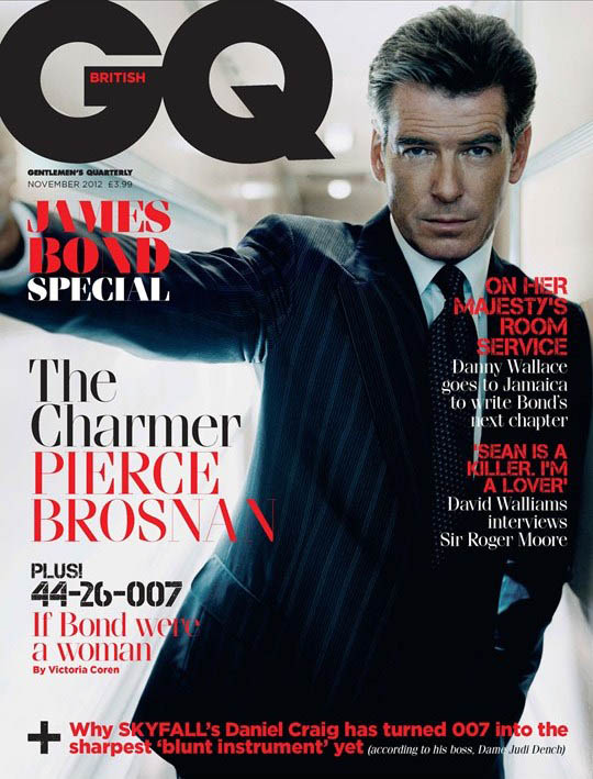 JAMES BOND GQ UK Special Issue November, 2012 Gq-nov13