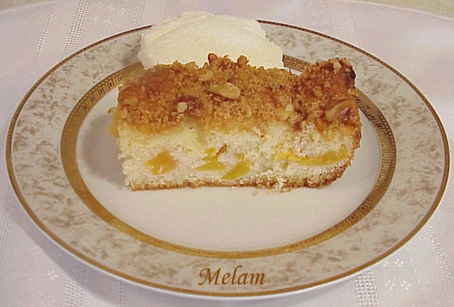 Dessert (gâteau) aux pêches Desser10