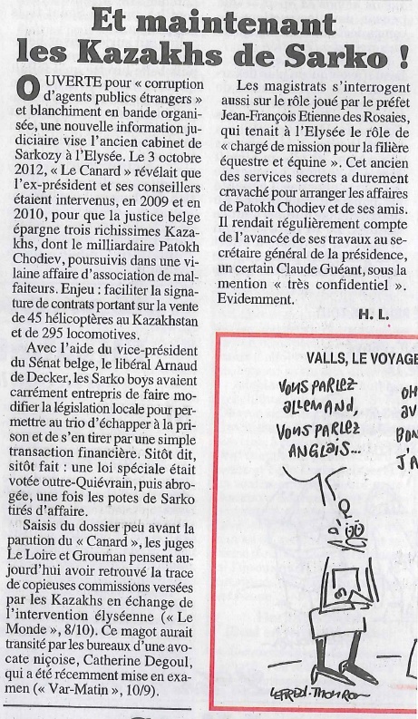 carton jaune pour De Decker - Page 38 Sarko10