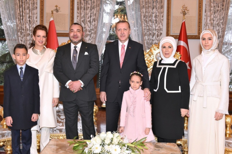 صور : في رحلة خاصة إلى تركيا صورة محمد السادس مع العائلة 219