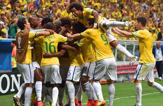 رباعية للبرازيل 4-1 في مرمى الكاميرون وتتأهل لثمن النهائي لمواجهة تشيلي 2382910