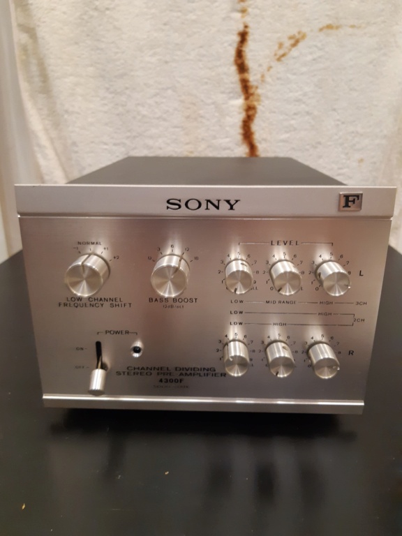 Sony channel dividing stereo pre-amplifier(used) 20210115