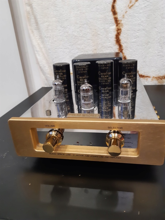 Audio space Line-3 tube preamplifier(used)sold 20210888