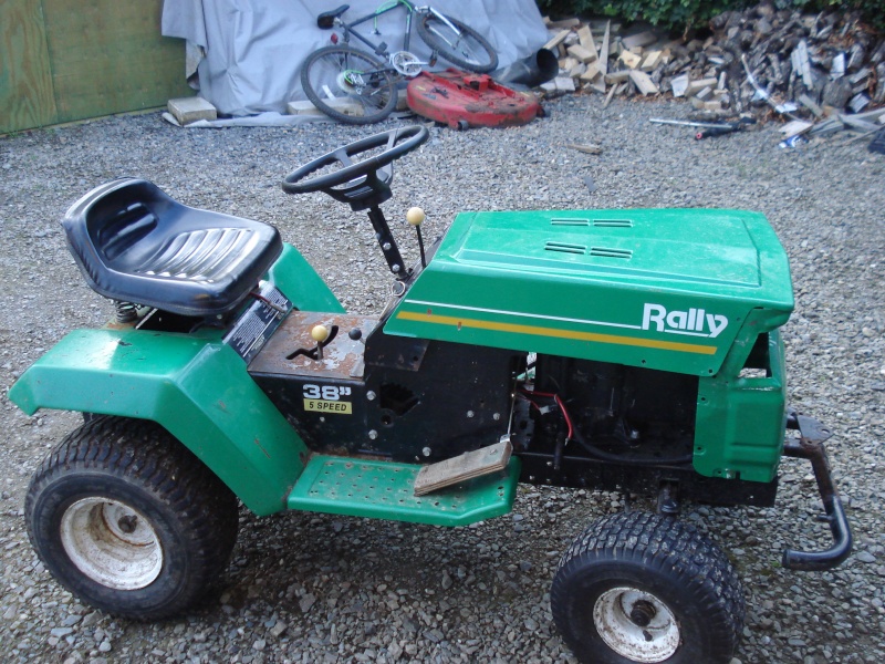 Rally 18 hp lawn tractor hotsell