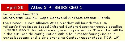Atlas V SBIRS GEO 1 le lancement le 06-05-2011 Atlas_11