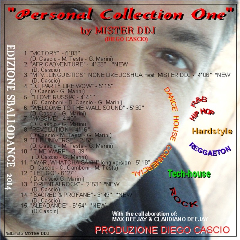 12 agosto 2014 nei migliori store "PERSONAL COLLECTION ONE" by MISTER DDJ Ultimo11