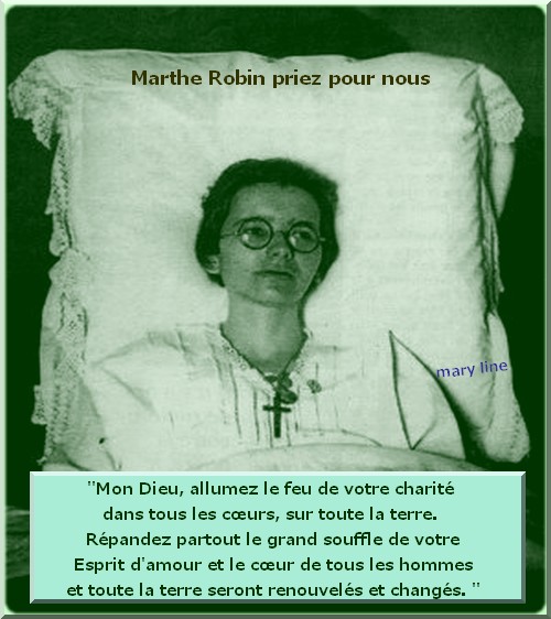 Belles pensées de Marthe Robin Marthe10