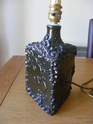  triangular lamp base marked DC - David Cann, Stanford-le-Hope Potter10