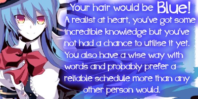 What anime hair color suits you? ;3; 3743_b13