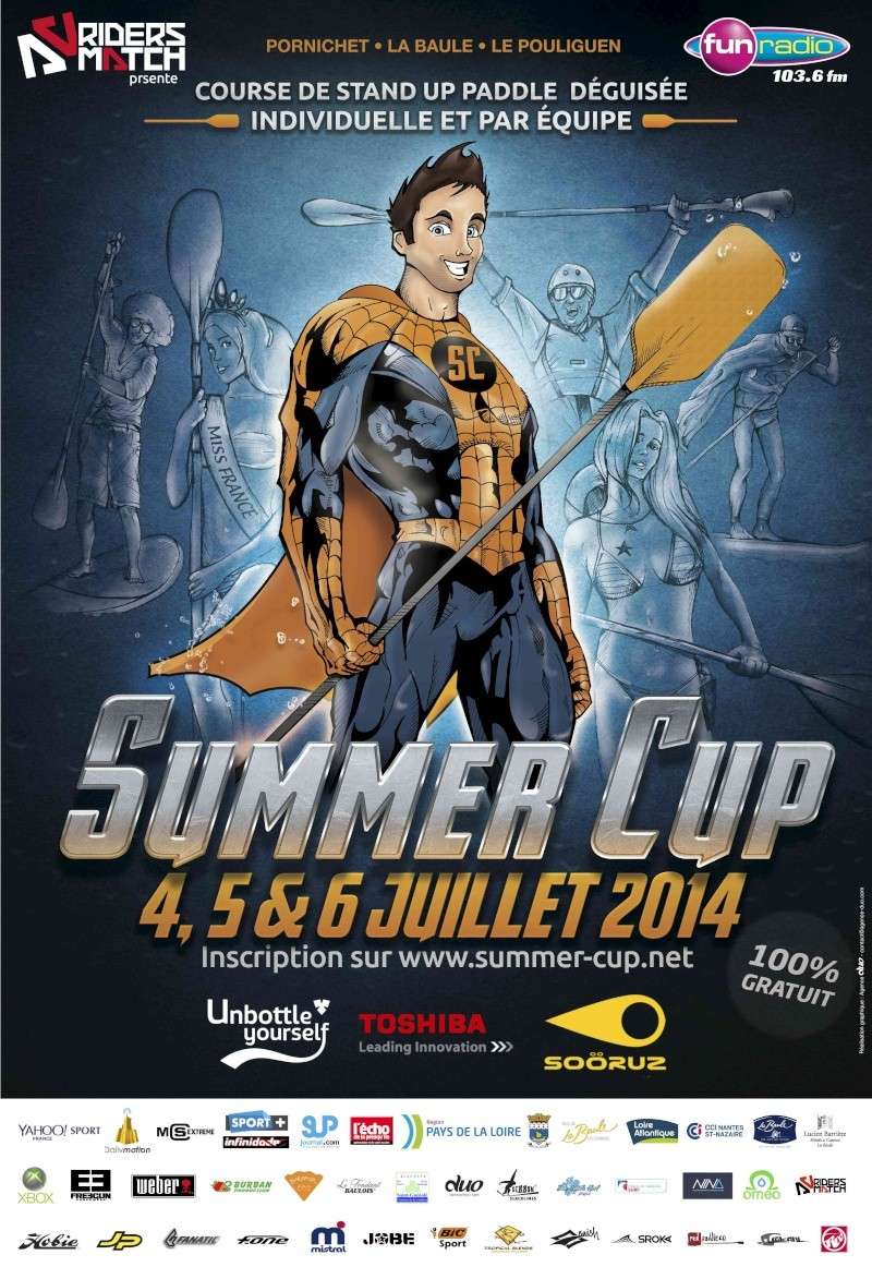 Summer Race, 6 juillet 2014, Le Pouliguen (Loire Atlantique)  Affich10