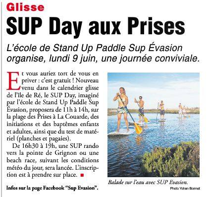  " SUP DAY " lundi 9 juin 2014 sur l'île de Ré 15149411
