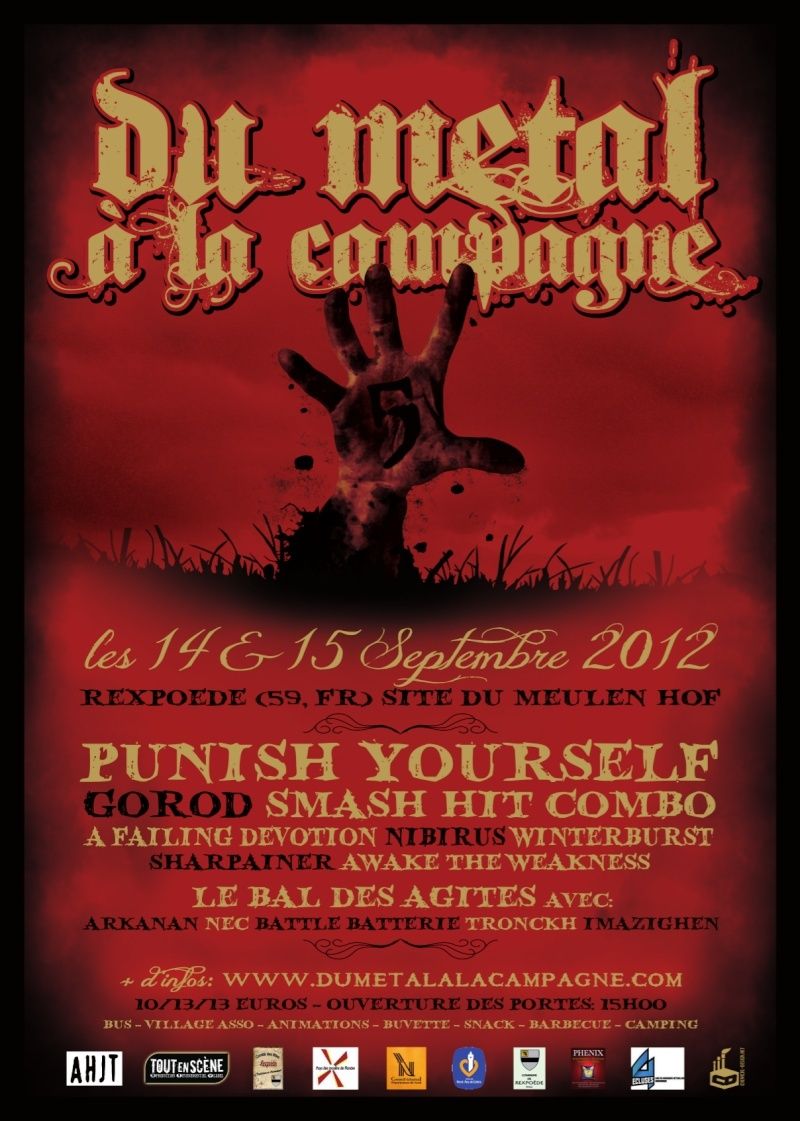 14 & 15 septembre : Du Metal A La Campagne Affich10