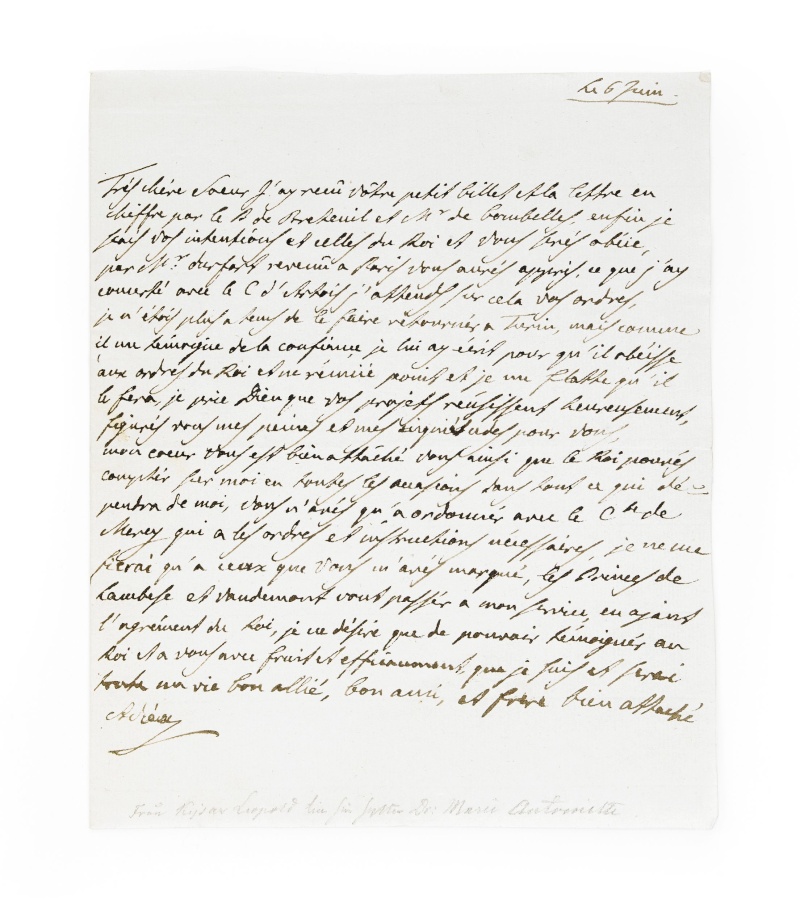 La correspondance de Marie-Antoinette avec son frère Léopold II 639310