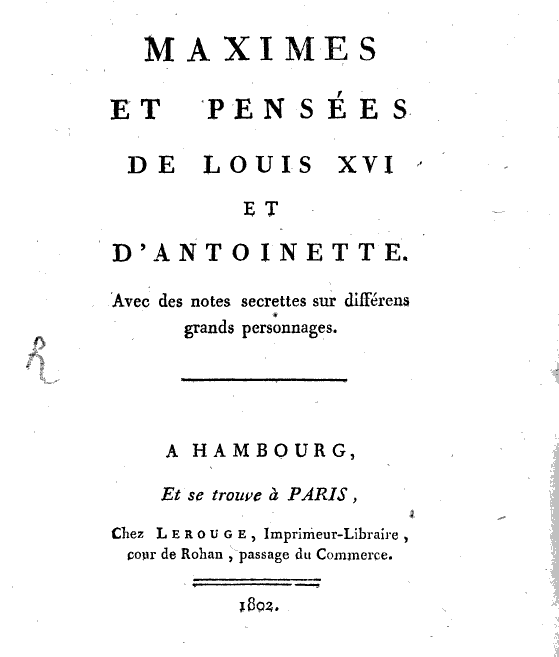 L'exécution de Marie-Antoinette le 16 octobre 1793, Marie-Antoinette conduite à l'échafaud - Page 2 Captu112