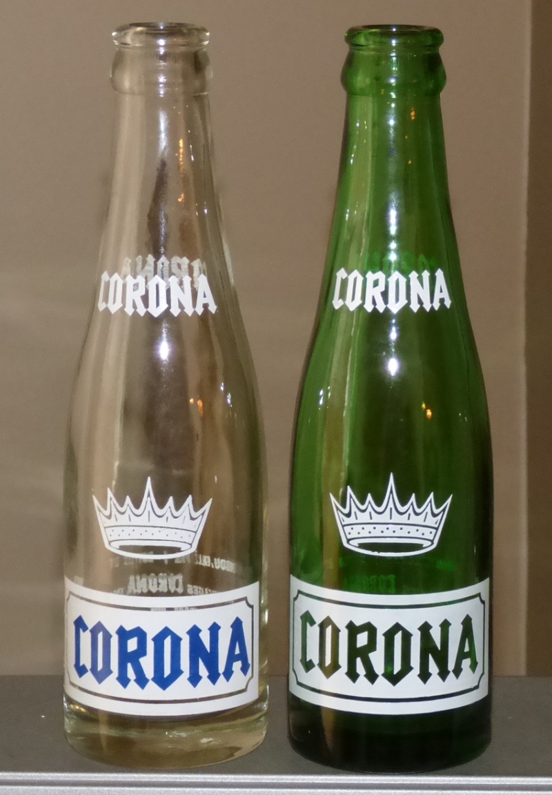 Bouteille de liqueur CORONA - Verdun / ACL / claire et verte - 7oz 2coron10