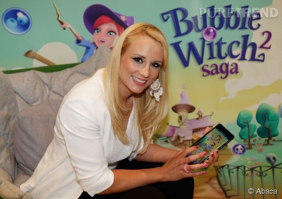 Elodie fait la promo de Bubble Witch Saga 2 Screen13