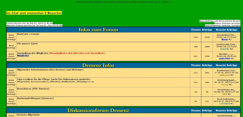 Bescheidene Version Forums10