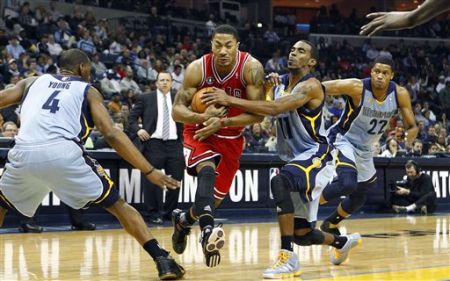 Bulls 96, Grizzlies 84; Rose logra triple-doble Ic7f8a10