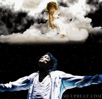 Hommage a Michael, voici quelques photos de Michael en ange! -angel10
