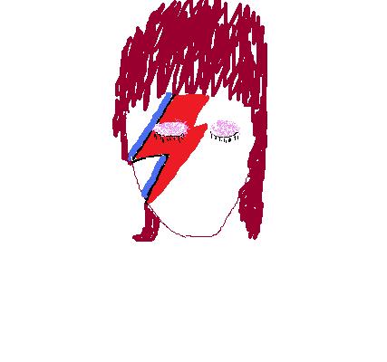 Draw David Bowie. Bowie10