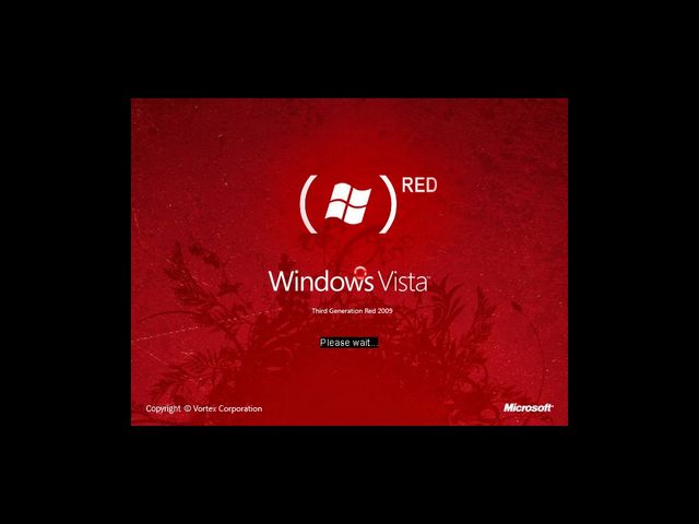  حمل ويندوز فيستا فورتكس جديد | Windows XP Vortex Vista 3rd Gen 3G RED Edition 2009  Vista311