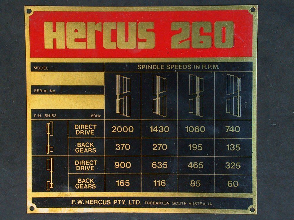 Hercus 260 Her10
