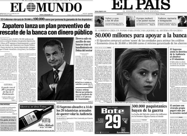 Rescate de 100.000 millones a la banca española "sin condiciones" al Gobierno 15zpue10