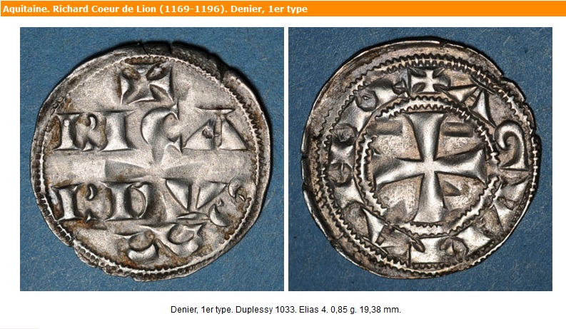 le monnayage normand (monnaie duccale) Richar11