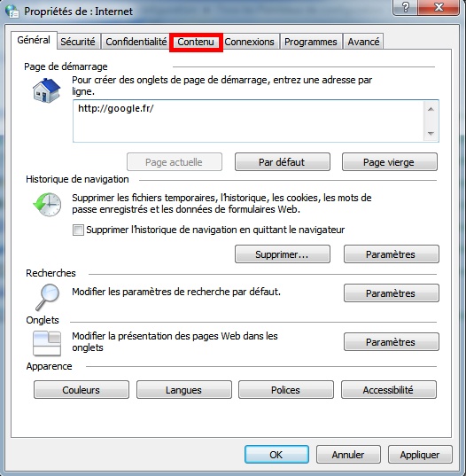 Activé le contrôle Parental sur Windows 7 avec image. Tuto3_10