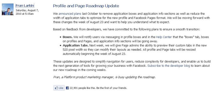 Profile and Page Roadmap Update Profil10