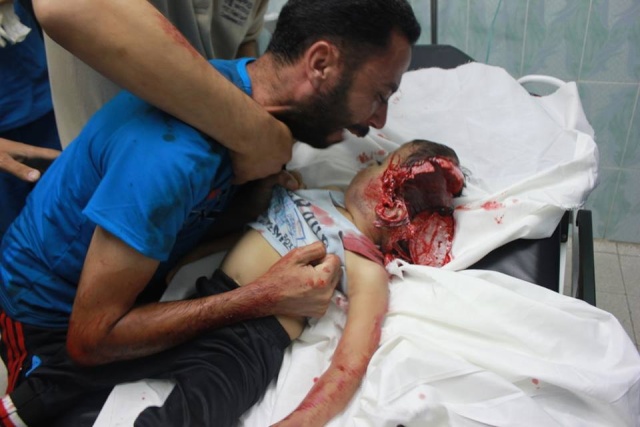 مذبحة غزة 2014 10532310