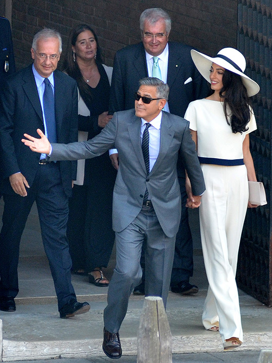 George Clooney, Amal Alamuddin Get Married - Page 2 09291411