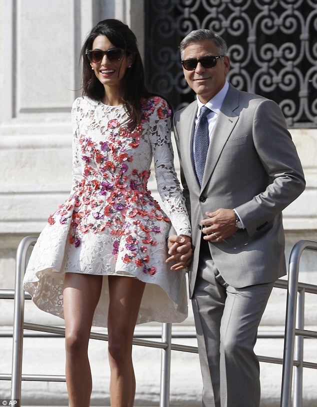 George Clooney, Amal Alamuddin Get Married - Page 2 14120712