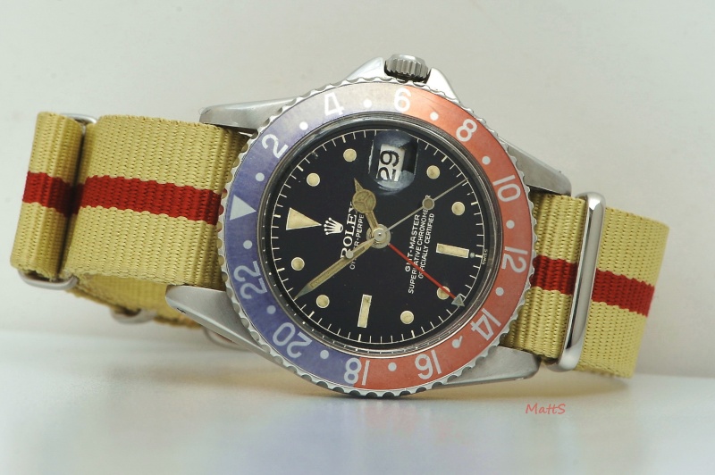Rolex Submariner et GMT (vintage) deux montres à la fois très proches et très différentes Gmtnat10