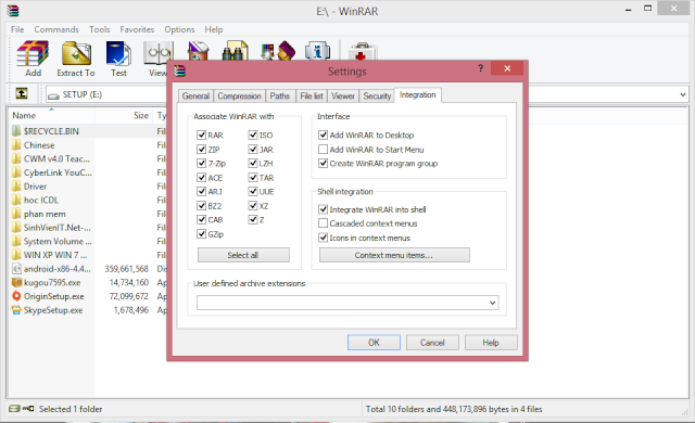 Phần mềm nén và giải nén WinRAR 5.11+key  114
