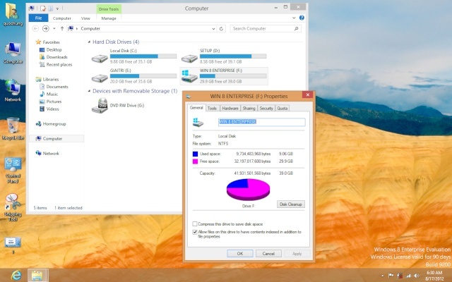 Download Windows 8 Enterprise Evaluation 90 days 210