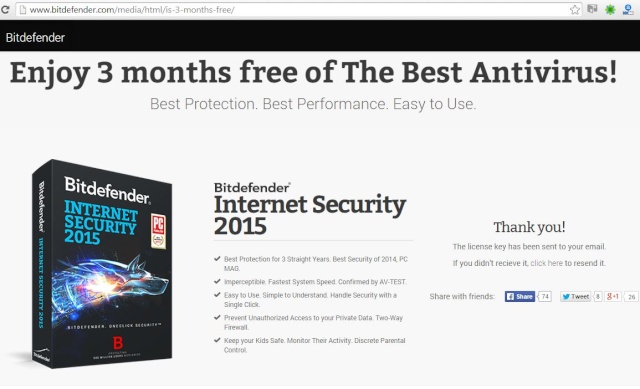 Miễn phí 3 tháng bản quyền Bitdefender Internet Security 2015 212