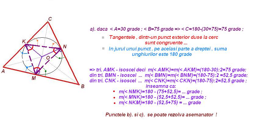 Cercuri inscrise(geometrie) T275-c10