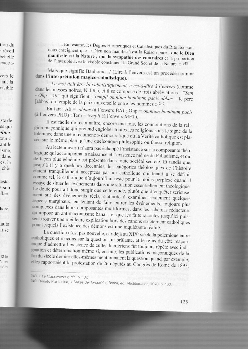 Albert Pike et le plan luciférien de gouvernement mondial. - Page 5 Img01410