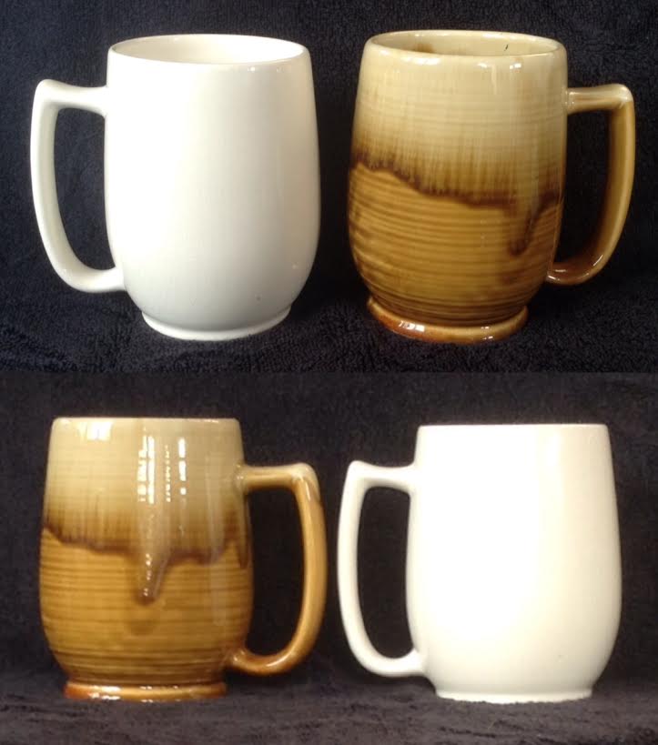 Shape - Castware mugs: 1000, 1010, 1054, 1044 1010vs10