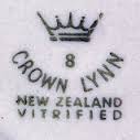 zealand - Crown Lynn New Zealand Vitrified  810