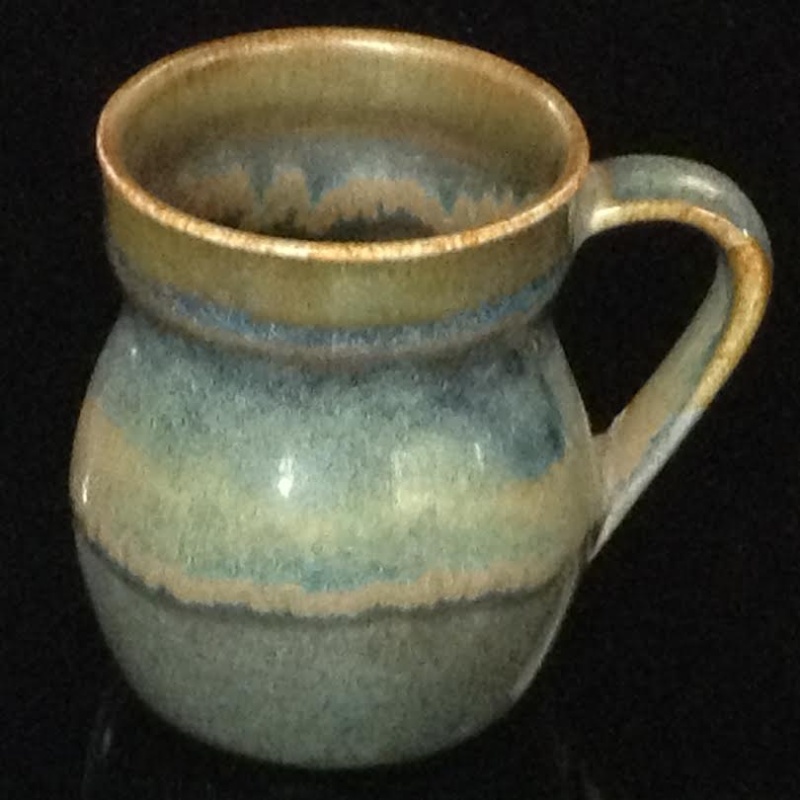 glaze - a colourful glaze from Parker Pottery Parker10