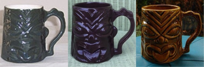 mugs - not Wharetana, not Ngakura, Souvenir Maori Mug 1110 (and an intro to Parker tiki mugs) Tiki110